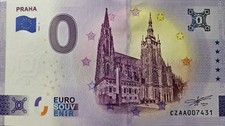 0 Euro Schein Praha CZAA 2022-3