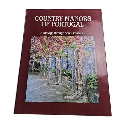 Country Manors of Portugal Marcus Binney 1987 Hardback Book