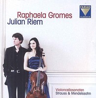 Raphaela Gromes - /Julian Riem Violoncellosonaten - CD - K4Z