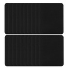 Iron on Patches,20 Pieces Black Iron on Patches for Clothing Repair Jeans,Shirt