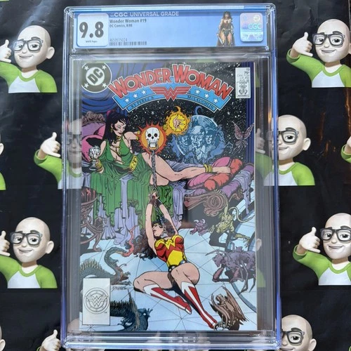 Wonder Woman 19~CGC 9.8~🏷️Label🏷️~🔑KEY🔑~🔥COPPER AGE CIRCE🔥HIGHEST GRADE🔥