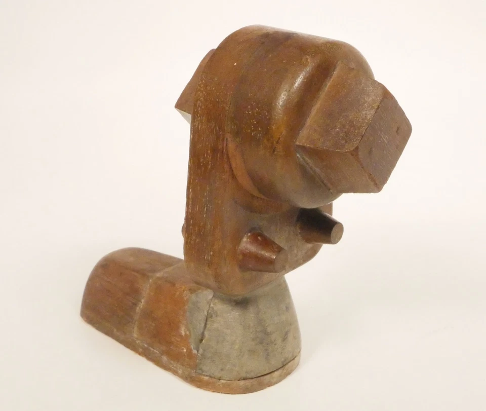 Antique Industrial Foundry Pattern Unique Design Unknown Part 5.5" x 5" x 2.75" - Image 4 of 4