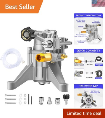 #ad Troybilt 7 8quot; Shaft Vertical Pressure Washer Pump 3000 PSI Replacement $119.97