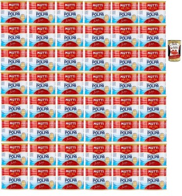 Mutti polpa di Pomodoro Tomatenpulpe Tomaten sauce48x 210g dose+Polpa 400g