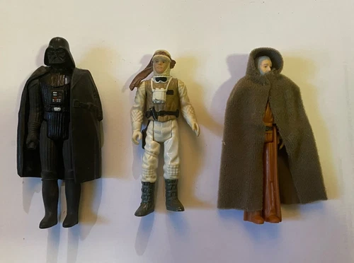 Vintage Star Wars Kenner Lot (17) + ESB Case – Vader Yoda Max Rebo Leia Hoth