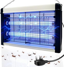 Bug Zapper Electric Insect Killer Mosquito Fly Pest Trap UV LED Indoor Lamp UK!!