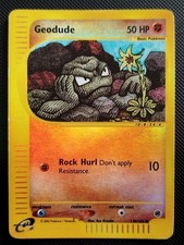 (MP) Geodude 110/165 2002 Expedition Base Set Reverse Holo Pokemon Card