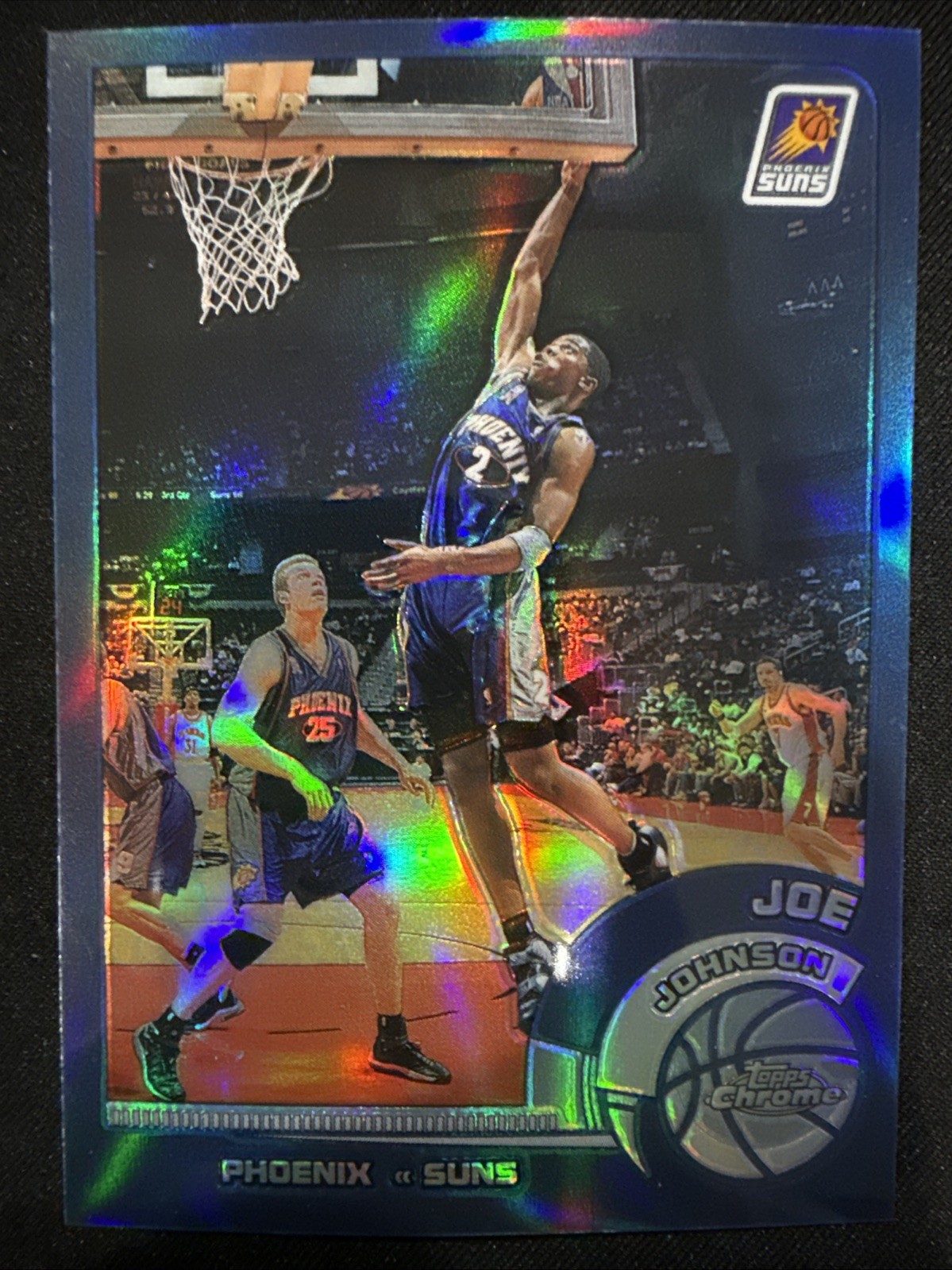 2002-03 Topps Chrome Joe Johnson #109 Refractor Phoenix Suns RARE