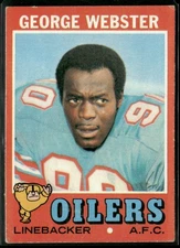 1971 Topps #197 George Webster VG-EX/EX