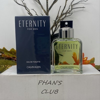 Calvin Klein Eternity For Men 3.3oz Eau de Toilette Aromatic Fougere Cologne
