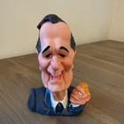 George Bush Dan Quayle Linden Spitting Image Squeak Toy VTG 1989 Rubber Figure — photo 1