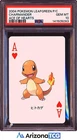 Pokemon 2004 Charmander Ace Of Hearts LeafGreen Playing Card Japanese PSA 10