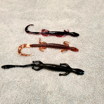 LIZARDS 6'' (3 Brands) See Description Box and Pix for Details Sell as Lot..NEW