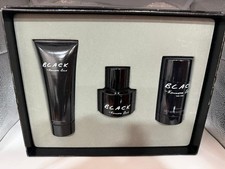 KENNETH COLE BLACK 3 PC SET 1.7 Oz EDT /3.4 AFTER SHAVE/ DEODORANT NIB