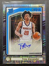 2024-25 DONRUSS TREY ALEXANDER CHOICE RATED ROOKIE AUTO RC Creighton