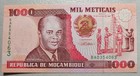 Mozambique 1000 Meticais 1991 Unc