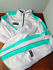 Giacca e pantaloni tuta da pista Puma Mercedes AMG Petronas F1 Formula Uno L nuovi con etichette