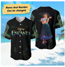 Personalized Mirabel Madrigal Encanto 3D Baseball Jersey Shirt HALLOWEEN GIFT