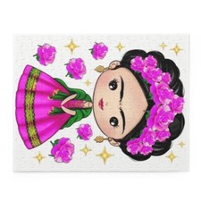 Frida Kahlo Colorful Puzzle 120, 252 Pieces 