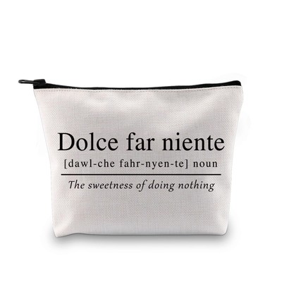 Italian Themed gift Sweet Doing Nothing Italian quote gift Dolce far Niente I...