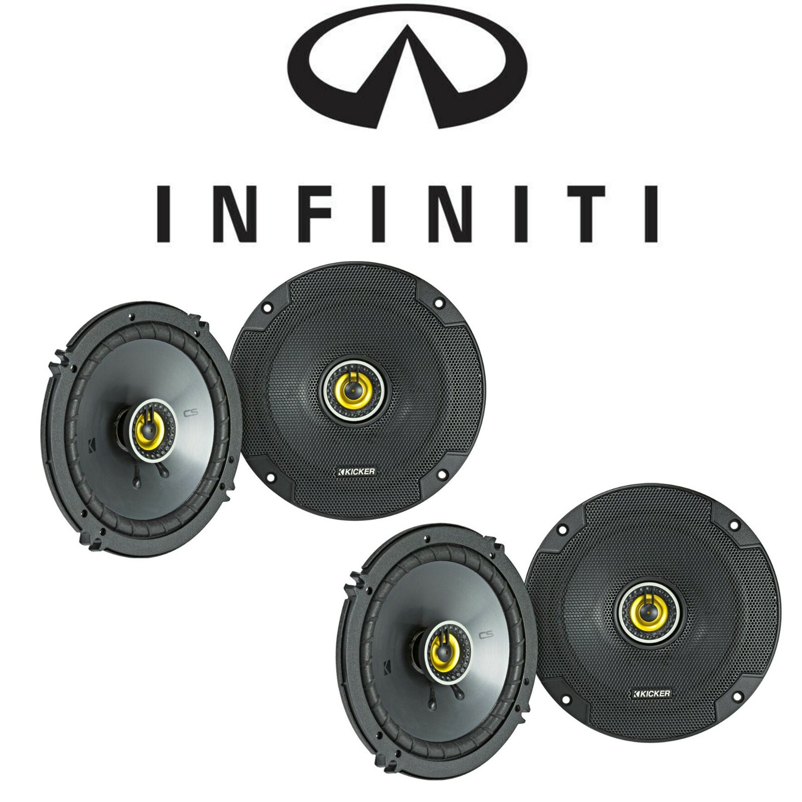 Замена переднего заднего автомобильного динамика Kicker 65 для INFINITI FX35 FX45 2003-2008 годов выпуска 27190₽