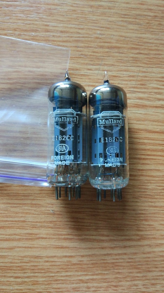 E182CC Mullard Matched Pair Old Stock | eBay