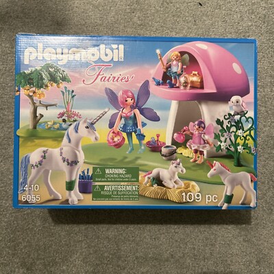 Playmobil 6055 Fairy Unicorn Mushroom UK