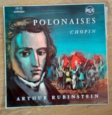 Vinyle 33T Chopin Polonaises Rubinstein - RCA grand musicien classique Piano