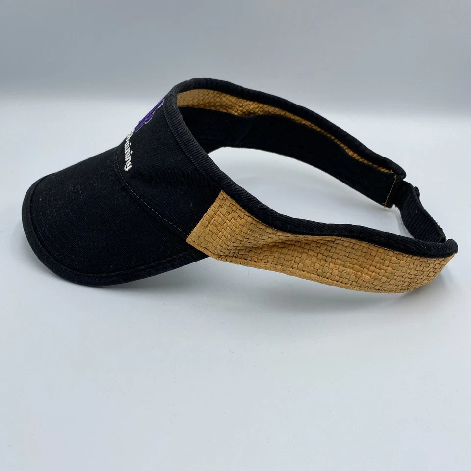 Colorado Rockies Entrenamiento de Primavera MLB Visera Ajustable Gorra Gorra Negra Foto 2 de 4