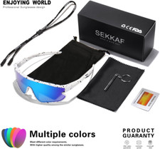 Kids UV400 Sunglasses for Boys Girls Outdoor Cycling Sunglasses Multicolor