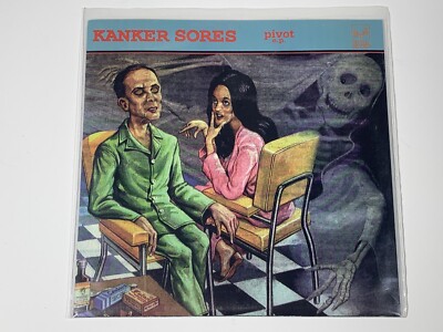 New Kanker Sores Pivot 7  EP Vinyl Seafoam Recess 41 Aaron North Nine Inch Nails