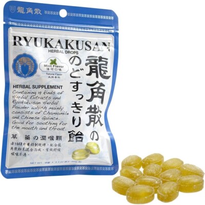 Ryukakusan Origional Japanese candy for throat Herbal Drops 1PC from Japan