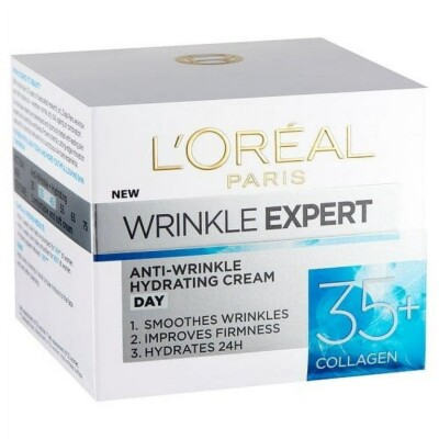 L'Oreal Wrinkle Expert Anti-Wrinkle Hydrating Cream Day 35+ Collagen 50ml/1.7oz