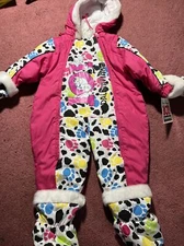 Vintage Disney 101 Dalmatians Baby Snow Suit 18 Months Licensed 90’s *READ*