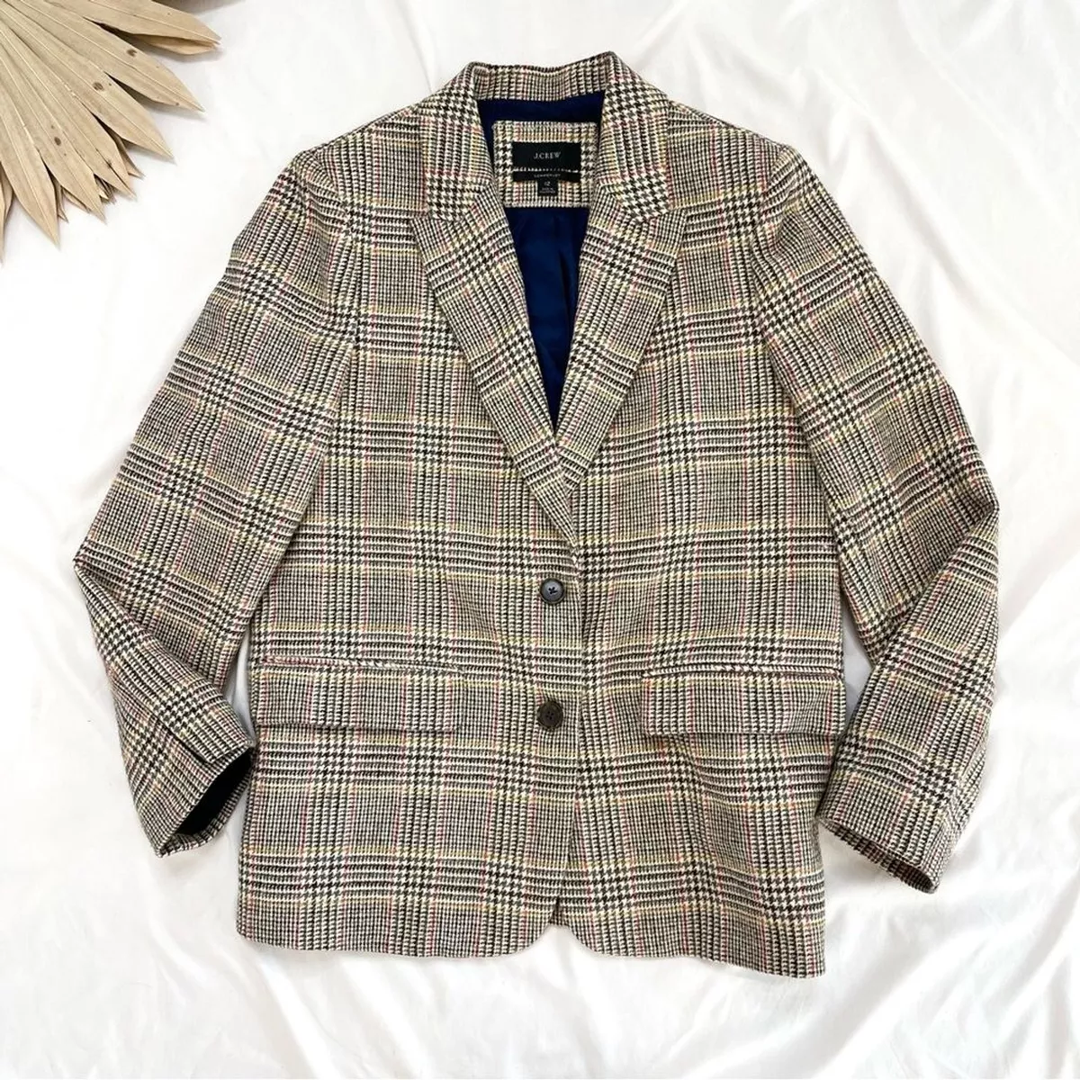 J crew houndstooth blazer shop