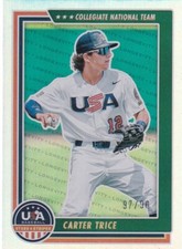 2022 Stars Stripes Carter Trice 97/99  Silver Foil  #36  PWE