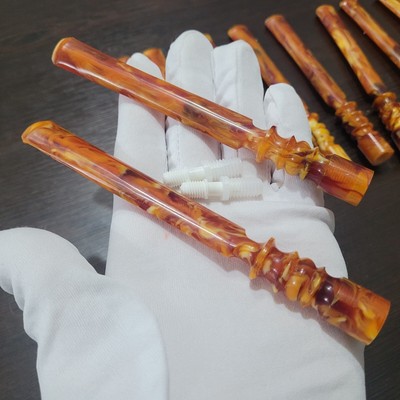 Neu 2 Stück Ersatzschaft für Meerschaumrohre 16 mm Durchmesser 15 cm Länge