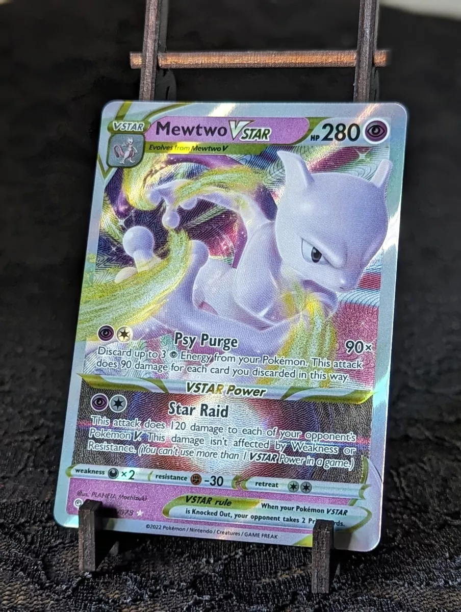 Pokémon TCG Mewtwo VSTAR Pokemon Go 031/078 Holo Ultra Rare