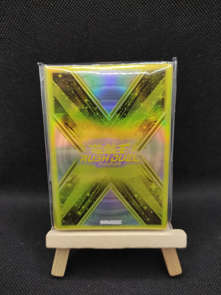 Yu-Gi-Oh Rush Duel Logo Gelb (Yu-Gi-Oh Day) 20 Hüllen Sleeves OCG Japanisch OVP