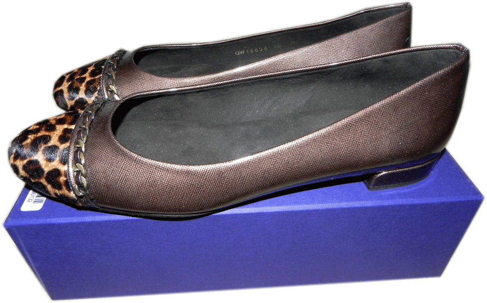 425 Stuart Weitzman Leopard Ponyhair Cap Toe Chain Ballet - Flats - Ballet Legacy 10- 40 1a8b99 425 Stuart Weitzman Leopard Ponyhair Cap Toe Chain Ballet - Flats - Ballet Legacy 10- 40 1a8b99