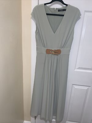 blue jersey dress long sleeve Long-Sleeve Ruched Jersey Formal Dress with Sheer Lace Navy / 12
