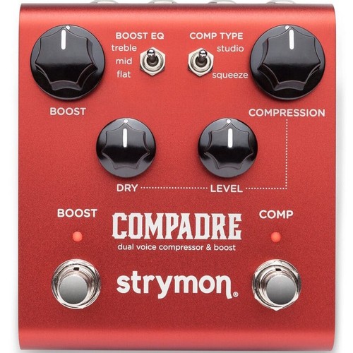 Strymon Compadre Dual Voice Compressor & Boost Effect Pedal - New