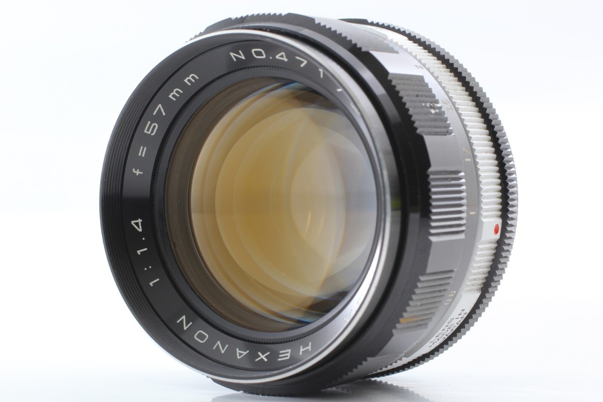 フィルムカメラ KONICA AUTOREX & HEXANON 57mm f1.4 Konica FTA + Hexanon AR 57mm F1.4 Lens – SHOWA