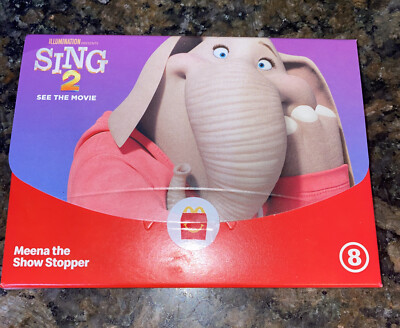 Fast Food McDonald s Toy Sing 2 Happy Meal Toy Illumination #8 Meena