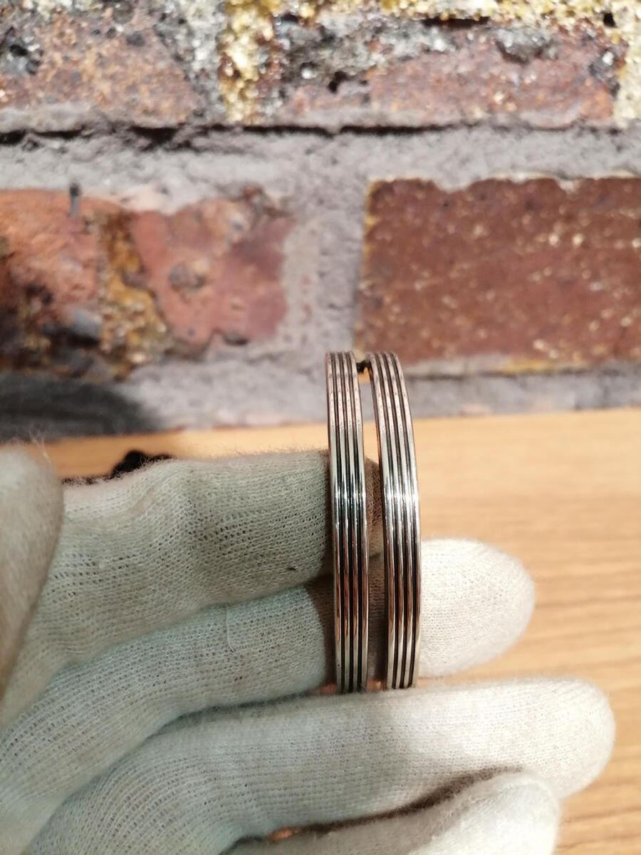 PHILIPPE AUDIBERT PARIS Metal Silver Tone Metal Cuff PHILIPPE AUDIBERT PARIS Metal Silver Tone Metal Cuff
