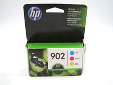 New Genuine HP 902 Cyan Magenta Yellow 3PK Ink Cartridges OfficeJet Pro 6961