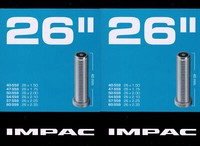 2X Impac 26 Zoll Av Schlauch Auto Schrader Ventil 40 - 60 559