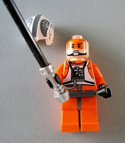 Lego Zev Senesca Minifigure Star Wars sw0260 Set 8089 8083 With Lightsaber 