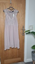 Ladies Warehouse Soft Lace Prom Occassion Party Dress Size 18 RRP £76 BNWT