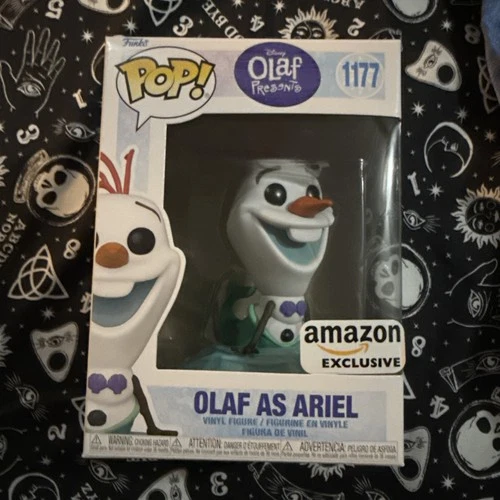 Funko Pop Disney Olaf Presents OLAF AS ARIEL Little Mermaid Frozen 1177 NEW